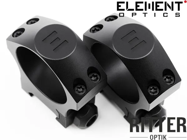 Element Optics Montageringe Accu Lite hohe Bauhöhe 50002